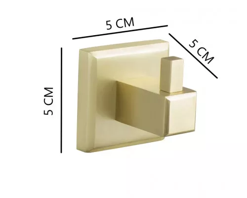 Крючок для ванной комнаты,матовое золото FELICE FL 1001 ORO OPACO