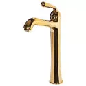 Смеситель для накладной раковины,золото глянцевое FELICE 0525 ORO