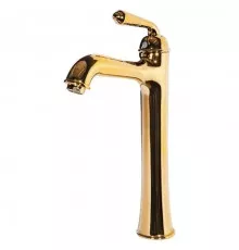 Смеситель для накладной раковины,золото глянцевое FELICE 0525 ORO