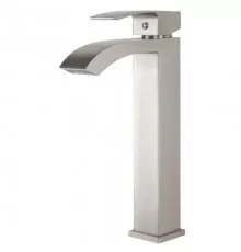 Смеситель для накладной раковины,никель FELICE 1025 NICHEL