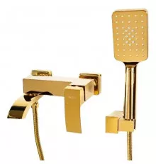 Смеситель для ванны с душем,золото глянцевое FELICE 1040 ORO