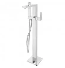 Напольный смеситель для ванны отдельностоящий с лейкой,хром FELICE 1050 CROMO