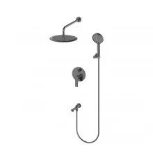 Встраиваемый душевой комплект,графит/оружейная сталь FELICE 8020 GUN METAL