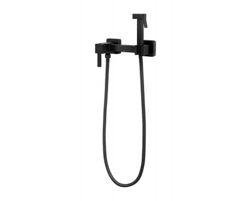 Гигиенический душ со смесителем встраиваемый, Черный матовый FELICE 6515 N NERO OPACO