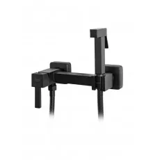 Гигиенический душ со смесителем встраиваемый, Черный матовый FELICE 6515 N NERO OPACO