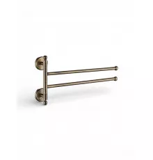 Держатель для полотенец двойной поворотный,бронза FELICE N 1023 BRONZO