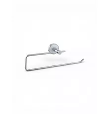 Держатель для полотенец,хром с белой вставкой FELICE R 1009 BL