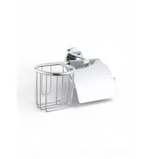 Держатель для туалетной бумаги закрытый с держателем освежителя воздуха Felice (хром, R1007-D) FELICE R 1007-D