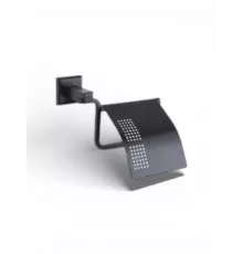 Держатель для туалетной бумаги закрытый,черный матовый FELICE FL 1006 N