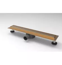 Душевой лоток с сифоном 700мм,матовая медь FELICE V-700 RAME SPAZZOLATO