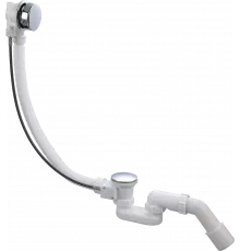 Слив-перелив полуавтоматический с системой клик-клак,хром FELICE F 2 CROMO