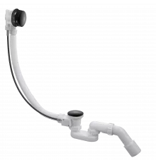 Слив-перелив полуавтоматический с системой клик-клак,матовый черный FELICE F 2 NERO OPACO