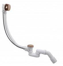 Слив-перелив полуавтоматический с системой клик-клак,матовая медь FELICE F 2 RAME SPAZZOLATO