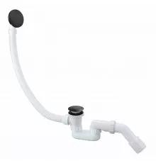 Слив-перелив для ванны автоматический с системой клик клак,черный матовый FELICE F 1 NERO OPACO