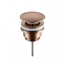 Донный клапан универсальный,матовая медь FELICE V-2 RAME SPAZZOLATO