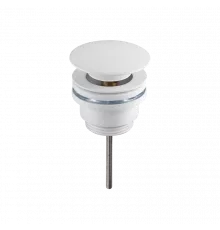 Донный клапан универсальный,белый глянец FELICE V-2 BIANCO