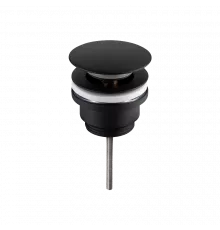 Донный клапан универсальный,черный матовый FELICE V-2 NERO OPACO