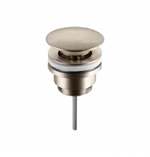 Донный клапан универсальный,никель FELICE V-2 NICHEL