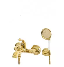 Смеситель для ванны с душем,золото глянцевое FELICE 0540 ORO