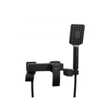 Смеситель для ванны с душем,черный матовый FELICE 1040 NERO OPACO