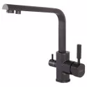 Смеситель для кухни с краном для питьевой воды,черный матовый FELICE 1516-10 NERO OPACO