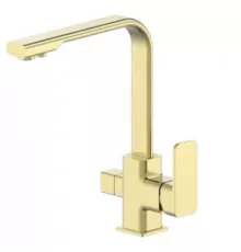 Смеситель для кухни с фильтром для питьевой воды золото матовое Vivi Felice FELICE 1617-12 ORO OPACO