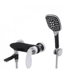 Смеситель для ванны с душем,черный матовый/хром FELICE 9040 NERO OPACO