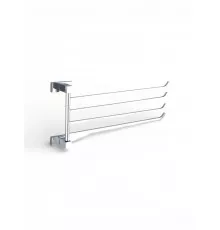 Поворотный держатель для полотенец четверной,хром FELICE B 1024