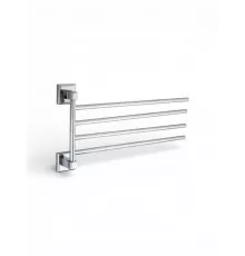 Поворотный держатель для полотенец четверной,хром FELICE FL 1024