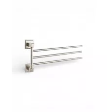 Поворотный держатель для полотенец тройной,никель FELICE FL 1023 NICHEL