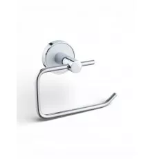 Держатель для туалетной бумаги,хром с белой вставкой FELICE R 1005 BL