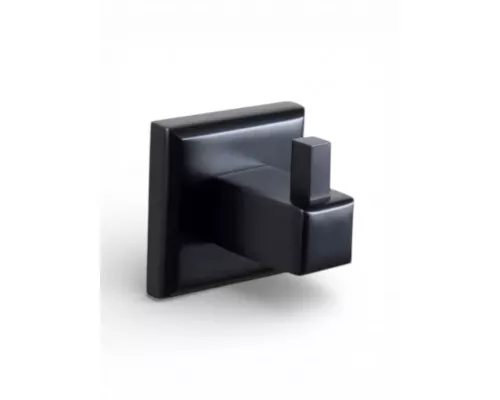 Крючок для ванной комнаты одинарный,черный матовый FELICE FL 1001 N