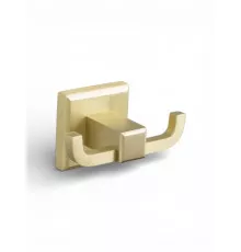 Крючок двойной для ванной комнаты,матовое золото FELICE FL 1002 ORO OPACO