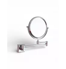 Поворотное зеркало для ванной увеличительное,хром FELICE FL 1032