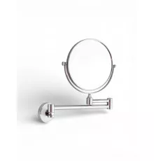 Зеркало для ванной косметическое,хром с белой вставкой FELICE R 1040 BL