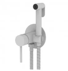 Встраиваемый гигиенический душ со смесителем,белый матовый FELICE 2515 BIANCO OPACO