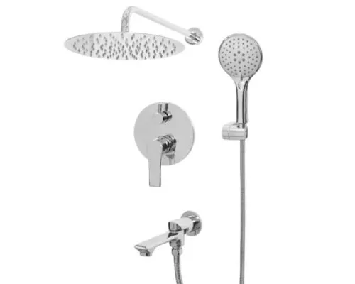 Встраиваемая душевая система для ванны и душа,хром глянец FELICE 8020 CROMO