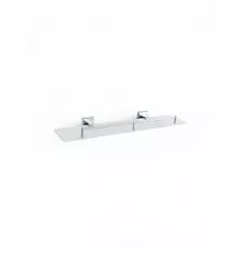 Стеклянная полка для ванной комнаты,хром FELICE FL 1020 CROMO