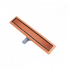 Душевой трап двухсторонний/под плитку Raglo R652.60.33 600мм, нержавеющая сталь, матовая медь