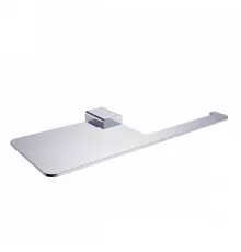 Держатель для туалетной бумаги Raglo R301.03 с полкой,хром