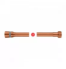 Шланг для душа Raglo R403.15.03 силиконовый 1,5 м, матовая медь