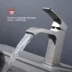 Смеситель Raglo R02.10.09 для раковины монолитный, графит