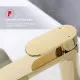 Смеситель Raglo R50.10.23 для раковины монолитный, золото