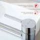 Смеситель Raglo R20.15 для раковины высокий монолитный, хром
