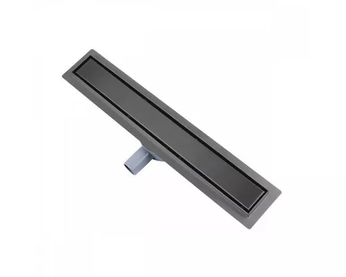 Душевой трап двухсторонний/под плитку Raglo R652.70.09 700мм, нержавеющая сталь, графит