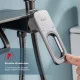 Смеситель Raglo R51.55.09 с гигиеническим душем встраиваемый с полкой и держателем бумаги, графит