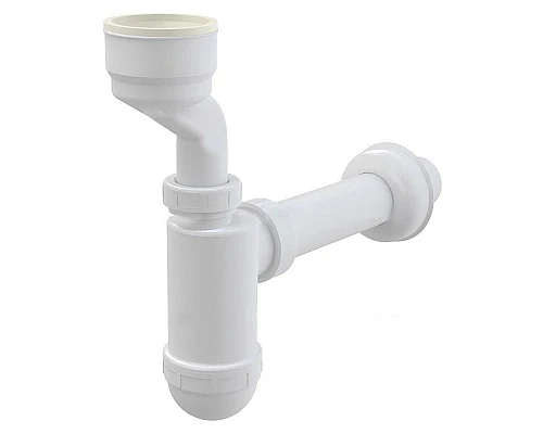 Приобрести Сифон для писсуара Alcaplast A45A Белый в магазине сантехники Santeh-Crystal.ru