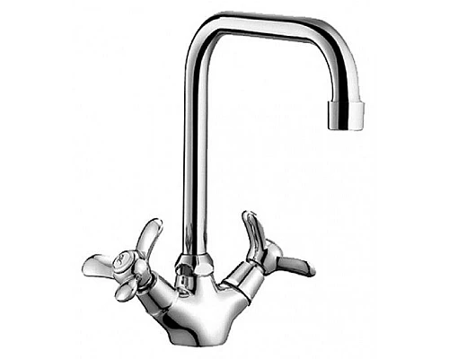 Купить Смеситель Rossinka Q02-72 Хром в магазине сантехники Santeh-Crystal.ru