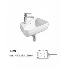 Раковина - Z-23 Zandini