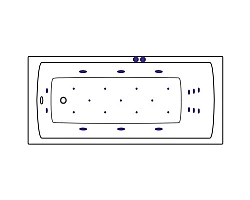 Гидромассажная система бронза Sanjet Ultra SJ-ULTRA-BR